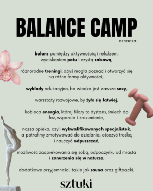 Balance Camp 9 - Ropki / dzień Kobiet